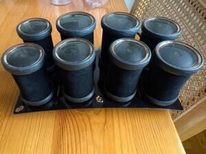 T3 volumizing hot rollers, LUXE 1 1/2 inch and one and 1 3/4 inch hot rollers